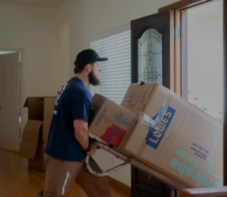 Movers loading a truck